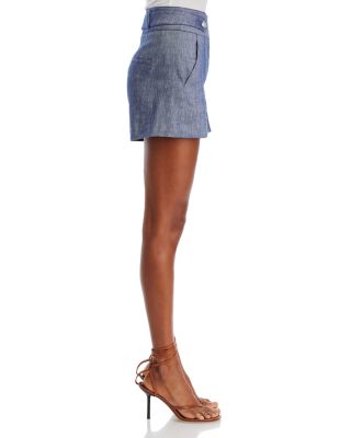 Runo Buttoned Belt Shorts