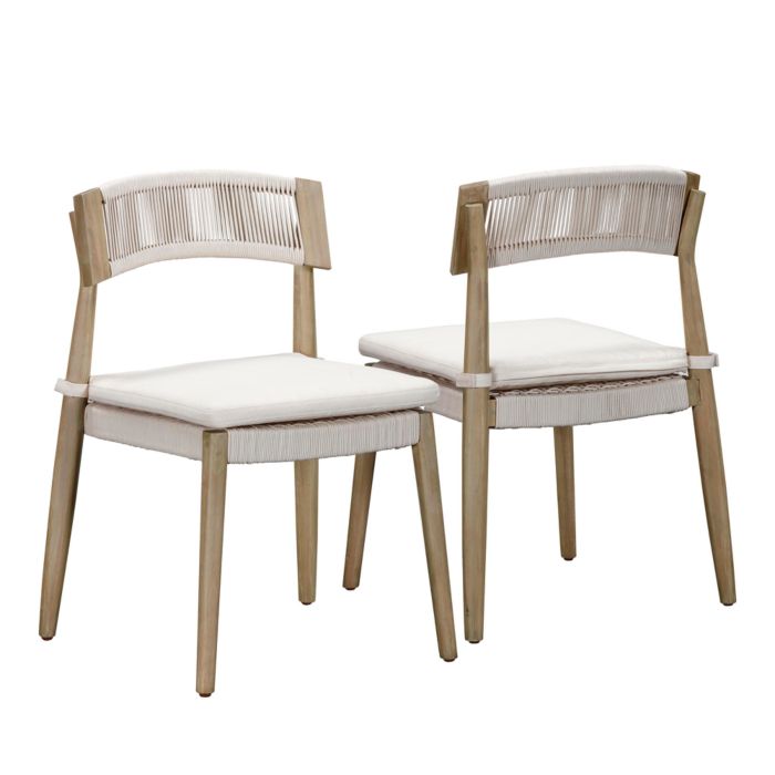 Gata Outdoor Dining Chair - Set of 2