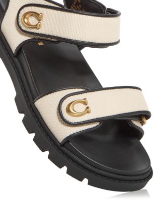 COACH Women's Brynn Woven Sport Sandals | Bloomingdale's