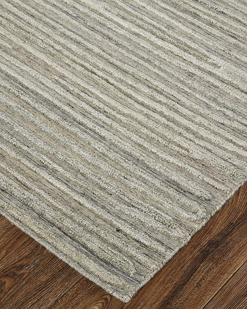 Shop Feizy Braeside T13t8005 Area Rug, 5' X 8' In Taupe/gray