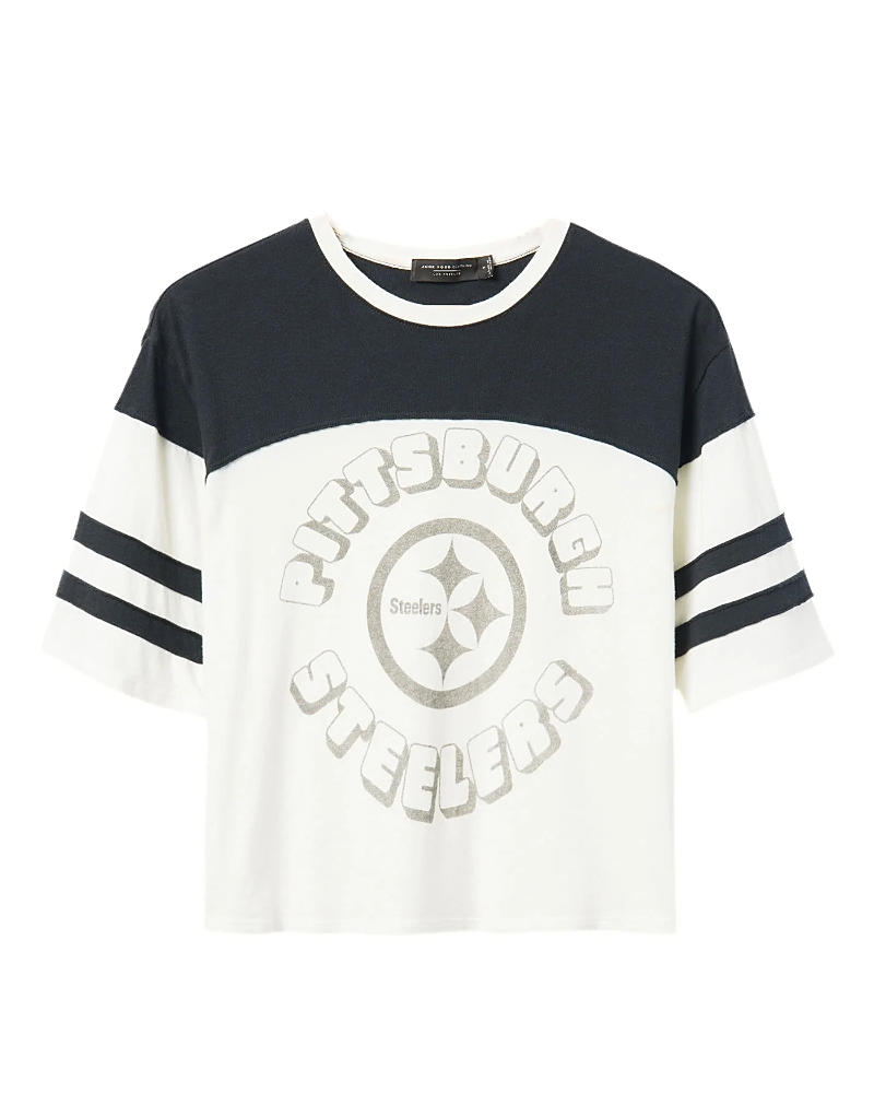 Junk Food Clothing Women's Nfl Pittsburgh Steelers Hail Mary Tee