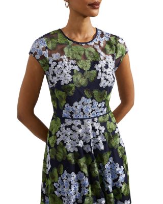 HOBBS LONDON Iva Embroidered Dress | Bloomingdale's