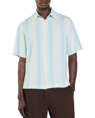 Sandro - Chemise McRaye Short Sleeve Button Front Shirt