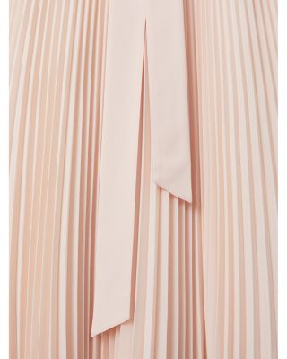 REISS Priya Pleated Midi Dress | Bloomingdale's Women
