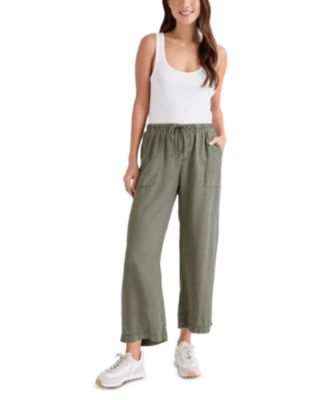 Angie Cropped Wide Leg Pants