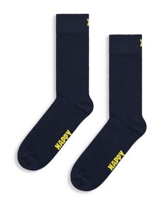 Solid Crew Socks, Pack of 3