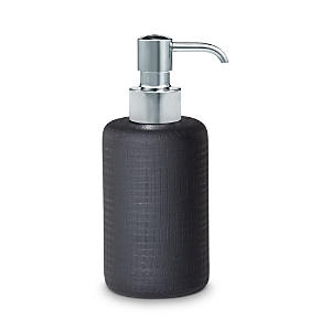 Shop Labrazel Cambric Glass Soap Dispenser In Black