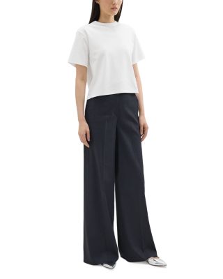 High Waist Wide Leg Trousers 