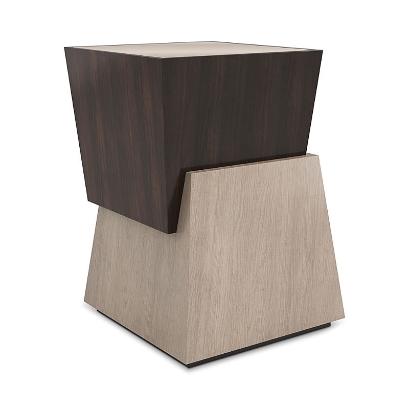 Caracole Relativity Side Table In Brown