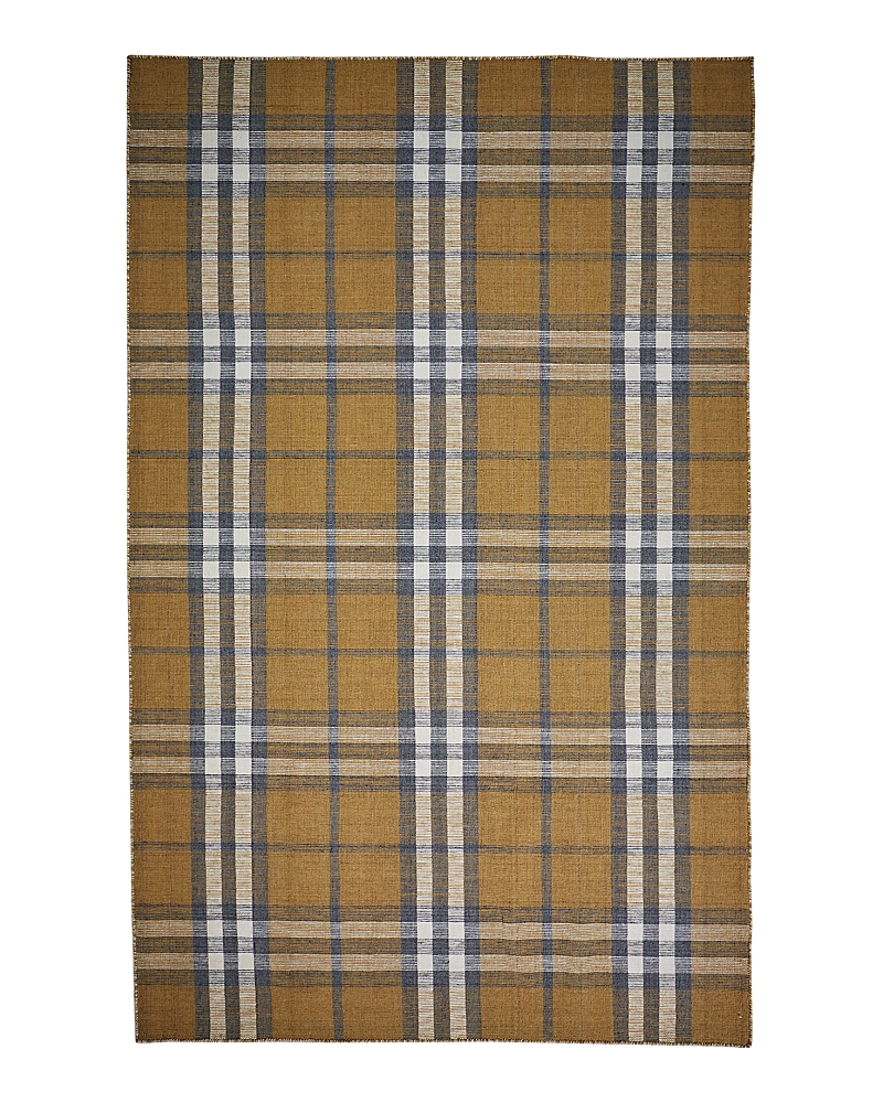 Shop Feizy Crosby 8830565f Area Rug, 8' X 10' In Gold/blue