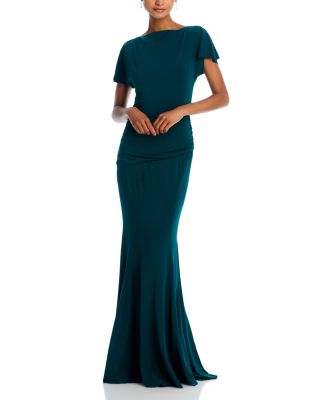 Jason Wu Collection Flutter Sleeve Trumpet Long Dress | Bloomingdale's Women