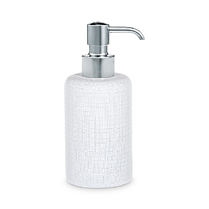 Shop Labrazel Cambric Glass Soap Dispenser In White