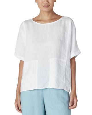 Eileen Fisher - Boxy Linen Top