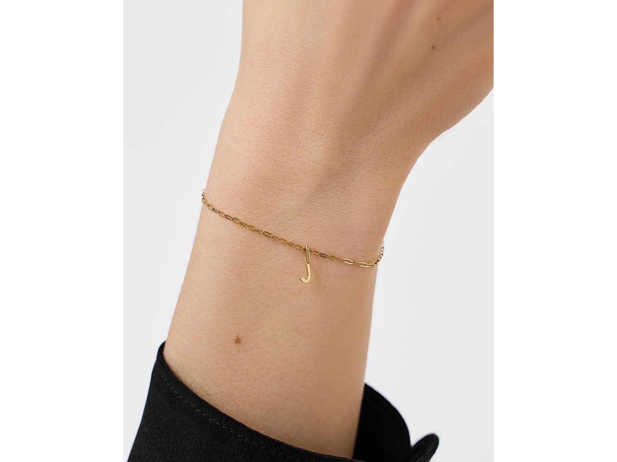 10K Letter Bracelet — Image 100