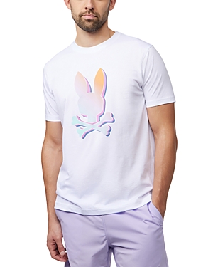 Shop Psycho Bunny Palm Springs Graphic Tee In White