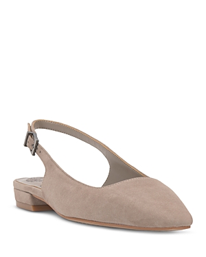 Shop Vince Camuto Women's Sashea Career Slingback Flats In Dovetail