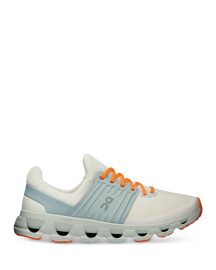 On Men's Cloudswift 3 Lace Up Running Sneakers In Ivory | Mineral