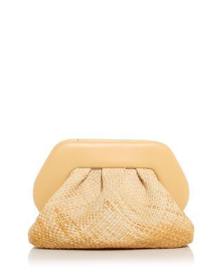 THEMOIRè - Tia Woven Straw Clutch