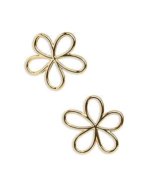 Shop Baublebar Jordy Flower Drop Earrings In Gold