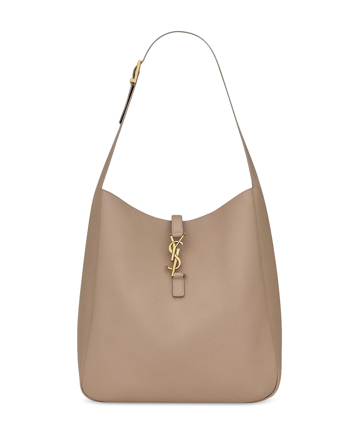 Saint Laurent Le 5 A 7 Supple Large Shoulder Hobo Bag
