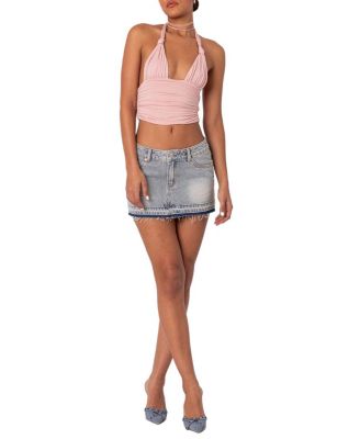 Lillie Knotted Halter Top