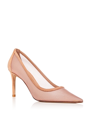 Stuart Weitzman Women's Stuart 85 Mesh Pumps