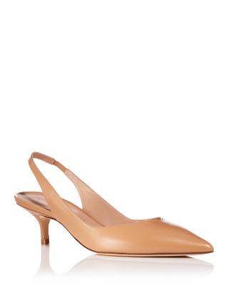 Stuart Weitzman - Women's Eva 50 Slingback Pumps