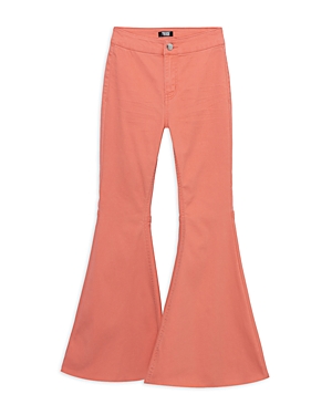 Shop Truce Girls' Super Flared Pants - Big Kid In Coral