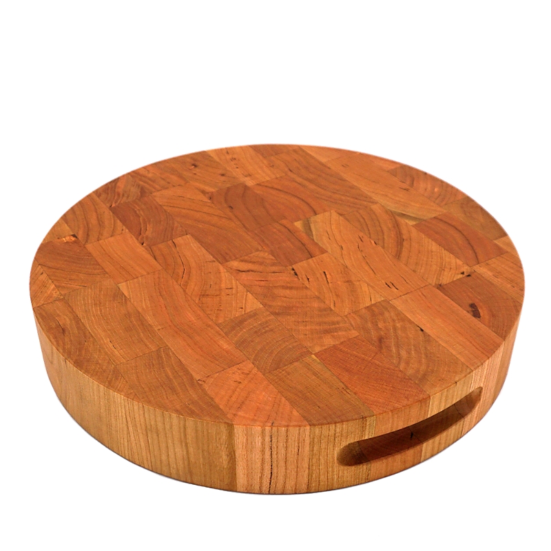 Jk Adams J. K. Adams 12 Round Cherry End Grain Board In Cherry