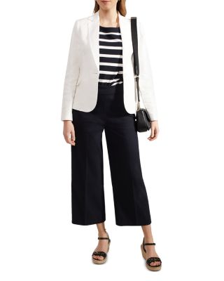 Simone Cropped Wide Leg Pants