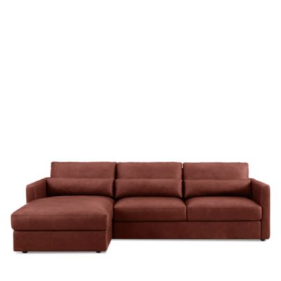 Amaro 2-Piece Leather Sectional