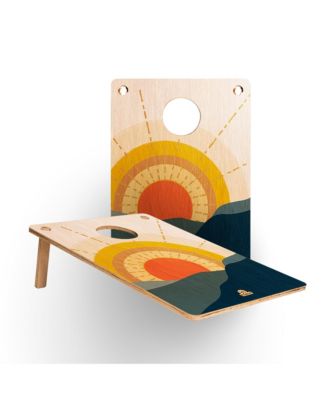 Elakai - 22 in x 31 in 1-Hole Weekender Travel Cornhole Boards - Age 4+ Years