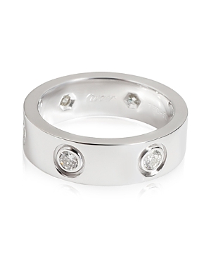Shop Pre-owned Cartier  Cartier Love 18k White Gold Ring