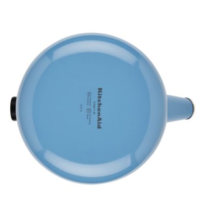 Enameled Steel Induction 2 Qt Whistling Tea Kettle