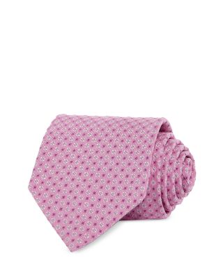 David Donahue Silk Classic Medallion Tie
