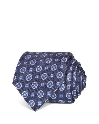 The Men's Store at Bloomingdale's Oversized Paisley Silk Classic Tie Size 8