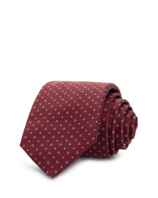 Salvatore Ferragamo Gancini Dot Silk Classic Tie