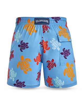 Moorise Tortues Print 5" Swim Trunks