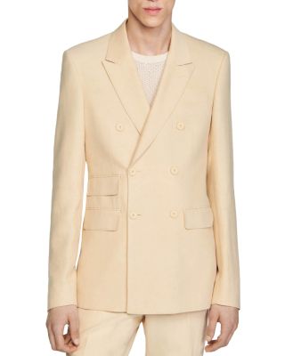 Sandro - Croise Double Breasted Suit Jacket