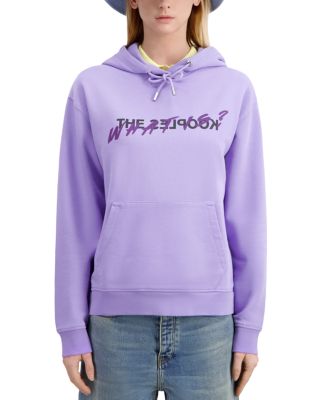 The Kooples Cotton Logo Graphic Hooded Sweatshirt