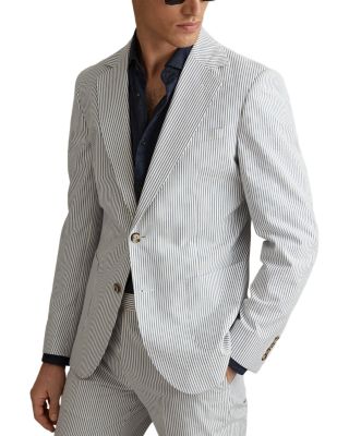 REISS - Barr Slim Fit Striped Suit Jacket