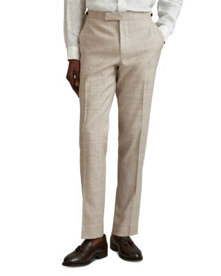 REISS - Boxhill Prince of Wales Slim Fit Dress Pants