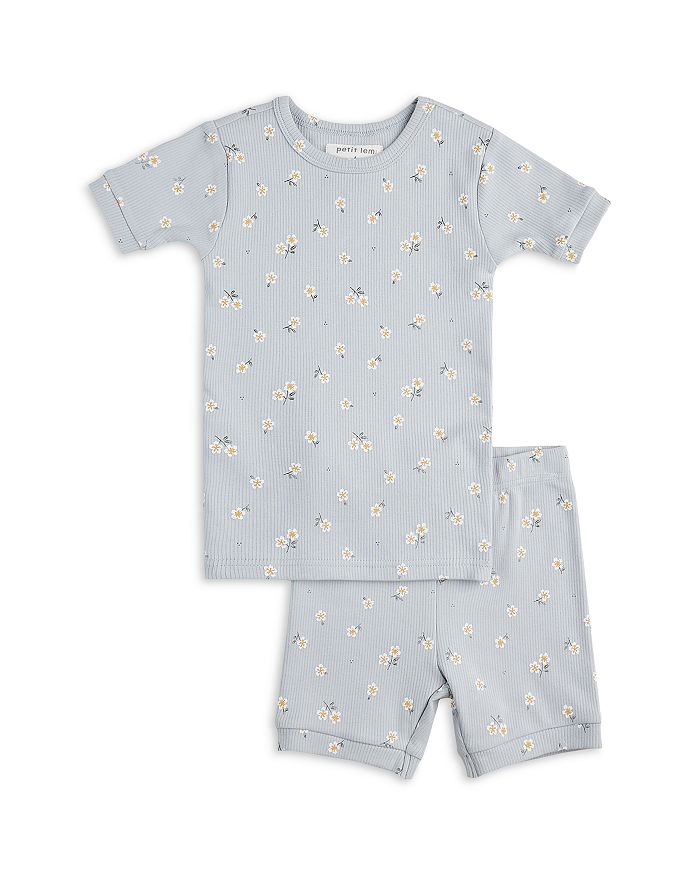 Petit Lem Football Print on Vintage Indigo PJ Set main image 1