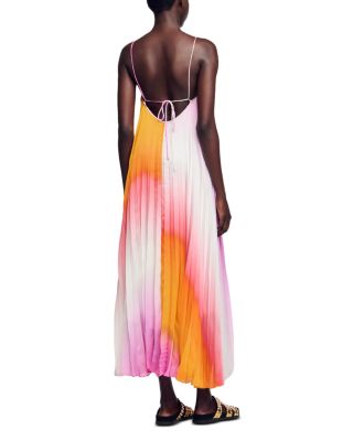 knee length dresses for ladies Sunny Pleated Midi Dress