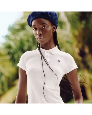 Classic-Fit Mesh Polo Shirt