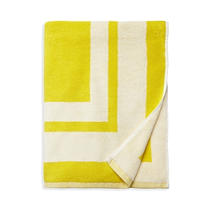 Shop Sferra Mareta Beach Towel In Lemon