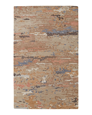 Shop Feizy Everley Eve8644f Area Rug, 2' X 3' In Tan/blue