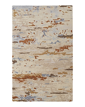 Shop Feizy Everley Eve8644f Area Rug, 2' X 3' In Ivory/blue