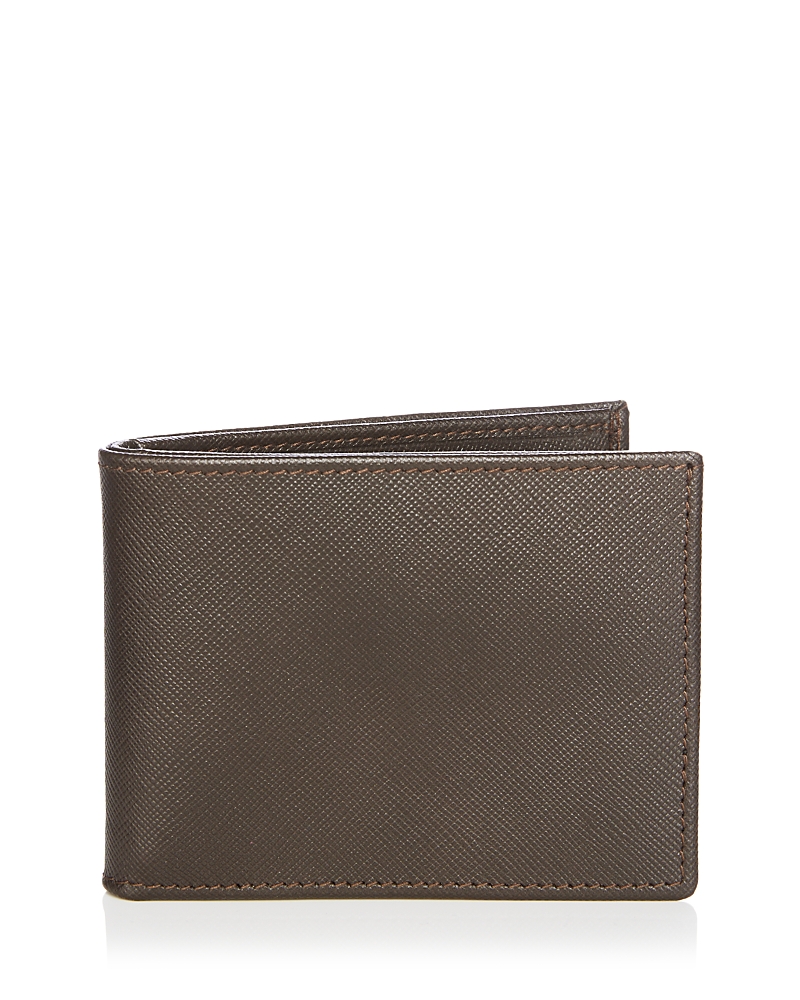 The Men's Store at Bloomingdale's Italian Saffiano Leather Bifold Wallet - Exclusive