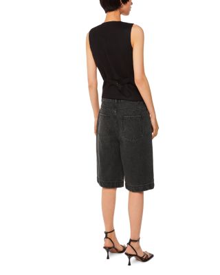 Raya Longline Denim Shorts